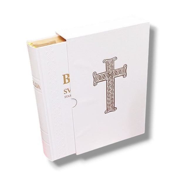 Biblija - sa zlatorezom i kutijom